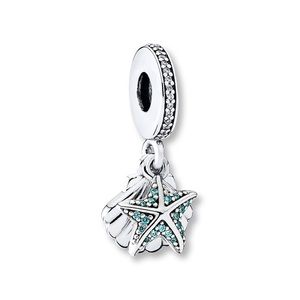 Starfish pandora charm